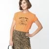 Miss Sparkling Sale Trick Or Treat Fitted Graphic Tee