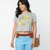 Fan Flair SmileyÃ‚Â® X Unique Vintage Grow Together Crop Graphic Tee