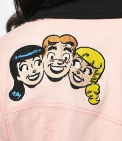 Betty & Veronica X Unique Vintage Plus Size Archies Girls Crop Jacket