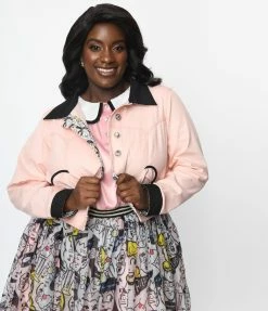 Betty & Veronica X Unique Vintage Plus Size Archies Girls Crop Jacket