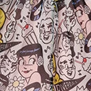 New Arrivals! Betty & Veronica X Unique Vintage Plus Size Riverdale Adventures Print Swing Skirt