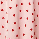 Unique Vintage Plus Size Pink & Red Hearts Lamar Swing Dress