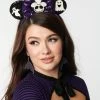 Alibaba (Huangshi Geego Industry & Trade Corporation Limited) Hair Accessories Black & Purple Sequin Ghost Mouse Ears