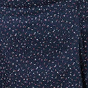 SHEEN Clothing Ltd Trending Navy & Red Dainty Floral Joanna Midi Dress