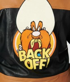 Looney Tunes X Unique Vintage Plus Size Yosemite Sam Trucker Jacket