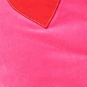 Smak Parlour Plus Size Pink & Red Heart Match Game Mini Skirt