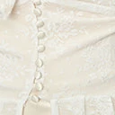 Unique Vintage Plus Size Ivory Floral Lace Bridal Tallullah Duster Clothing