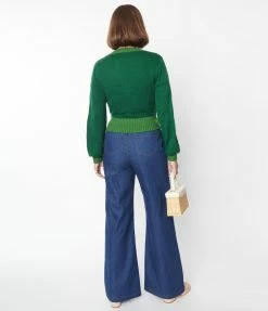 Clothing Smak Parlour Dark Denim Wide Leg Jeans