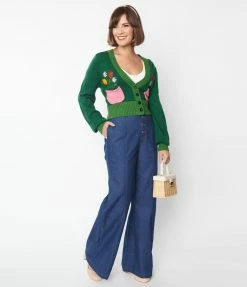 Clothing Smak Parlour Dark Denim Wide Leg Jeans