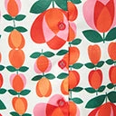 Smak Parlour Plus Size Red & Orange Tulip Mini Shirt Dress Clothing