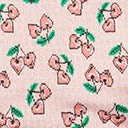 Unique Vintage Plus Size Pink & Cherry Hearts Cardigan Clothing