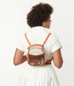 Looney Tunes X Unique Vintage Merrie Melodies Mini Backpack New Arrivals!