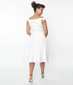 SHEEN Clothing Ltd Ivory Bridal Jessica Swing Dress New Arrivals!