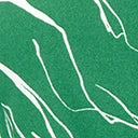 SHEEN Clothing Ltd New Arrivals! Green & White Abstract Stripe Ruffle Collar Shirt