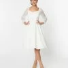 SHEEN Clothing Ltd Ivory Dior Bridal Swing Dress New Arrivals!
