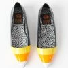 YRU (Strange Cvlt) Candy Corn Patent Leatherette Flats