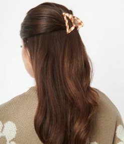 Anarchy Street Multicolor Checkered Hair Claw Set Hair Accessories