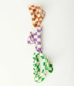 Anarchy Street Multicolor Checkered Hair Claw Set Hair Accessories
