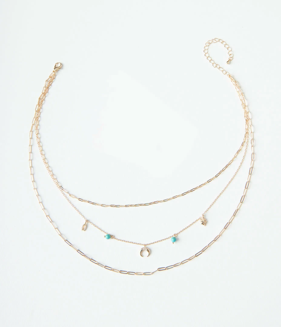 Anarchy Street Lucky Charms Layer Necklace