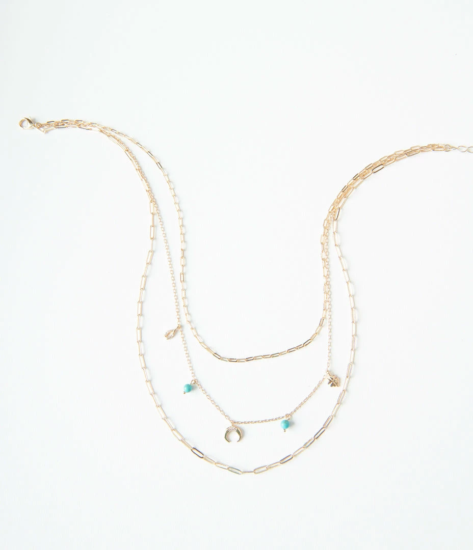 Anarchy Street Lucky Charms Layer Necklace