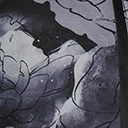 Katakomb Plus Size Black & Grey Floral Print Dakota Flare Dress Clothing