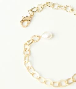 Pannee Accessories Smiley Face Chain Bracelet