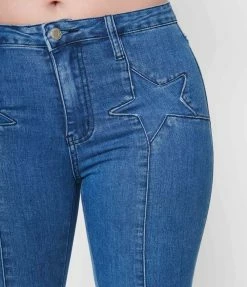 Saints & Hearts Medium Denim Star Jeans