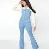 Saints & Hearts Light Blue Denim Jumpsuit