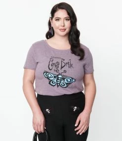 Corpse Bride X Unique Vintage Corpse Bride Butterfly Graphic Tee Fan Flair