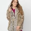 Hayden Clothing Leopard Faux Fur Coat