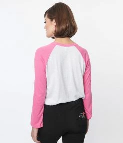 Harley Quinn X Smak Parlour Mad Love Baseball Tee Fan Flair