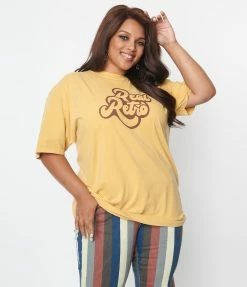 Femfetti Clothing Plus Size Real Retro Unisex Graphic Tee