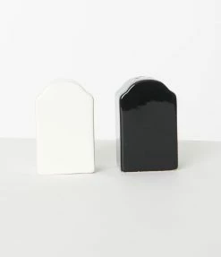 One Hundred 80 Degrees Ceramic Gravestone Salt & Pepper Shaker Set Accessories