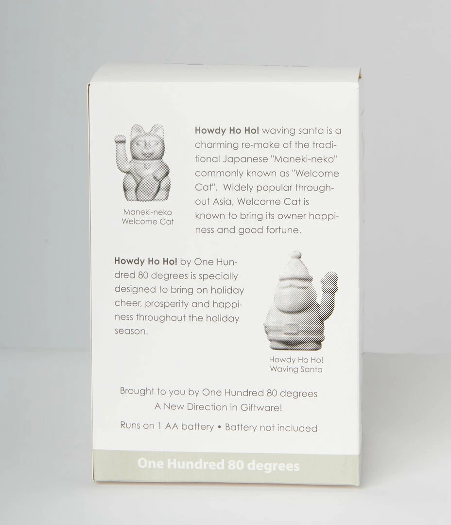 One Hundred 80 Degrees Accessories Howdy Ho Ho Waving Santa