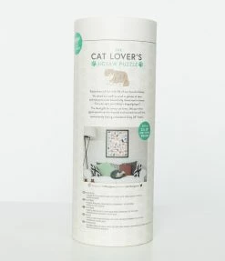 Chronicle Books Accessories Cat Lover's Cream Jigsaw Puzzle