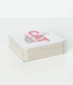 Chronicle Books Cat Coasters Accessories