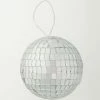Kurt Adler Mirrored Disco Ball Glass Ornament