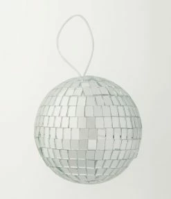 Kurt Adler Mirrored Disco Ball Glass Ornament