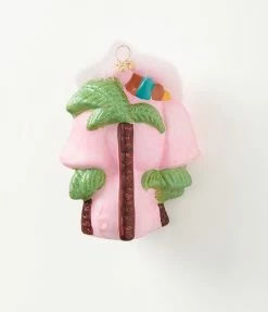 Cody Foster Rainforest Elephant Glass Ornament