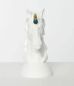 Cody Foster Rainbow Horn Unicorn Head Accessories