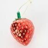 Cody Foster Strawberry Glass Ornament Accessories