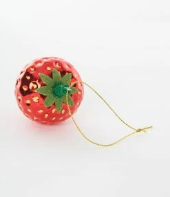 Cody Foster Strawberry Glass Ornament Accessories