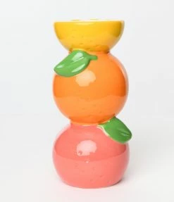 Ban.do Stacked Citrus Ceramic Vase Accessories
