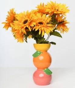Ban.do Stacked Citrus Ceramic Vase Accessories