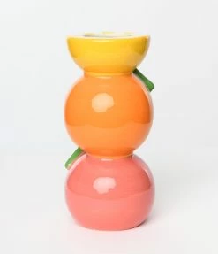 Ban.do Stacked Citrus Ceramic Vase Accessories