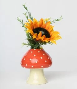 Ban.do Accessories Mushroom Ceramic Vase