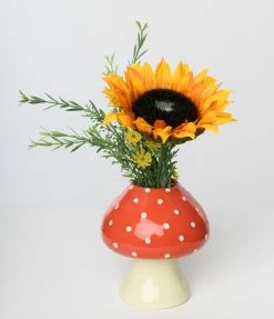 Ban.do Accessories Mushroom Ceramic Vase