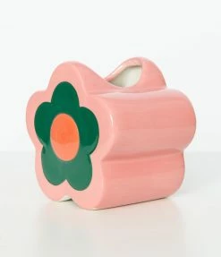 Ban.do Accessories Mod Floral Ceramic Vase