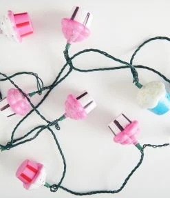 Kurt Adler Cupcake String Light Set