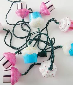 Kurt Adler Cupcake String Light Set